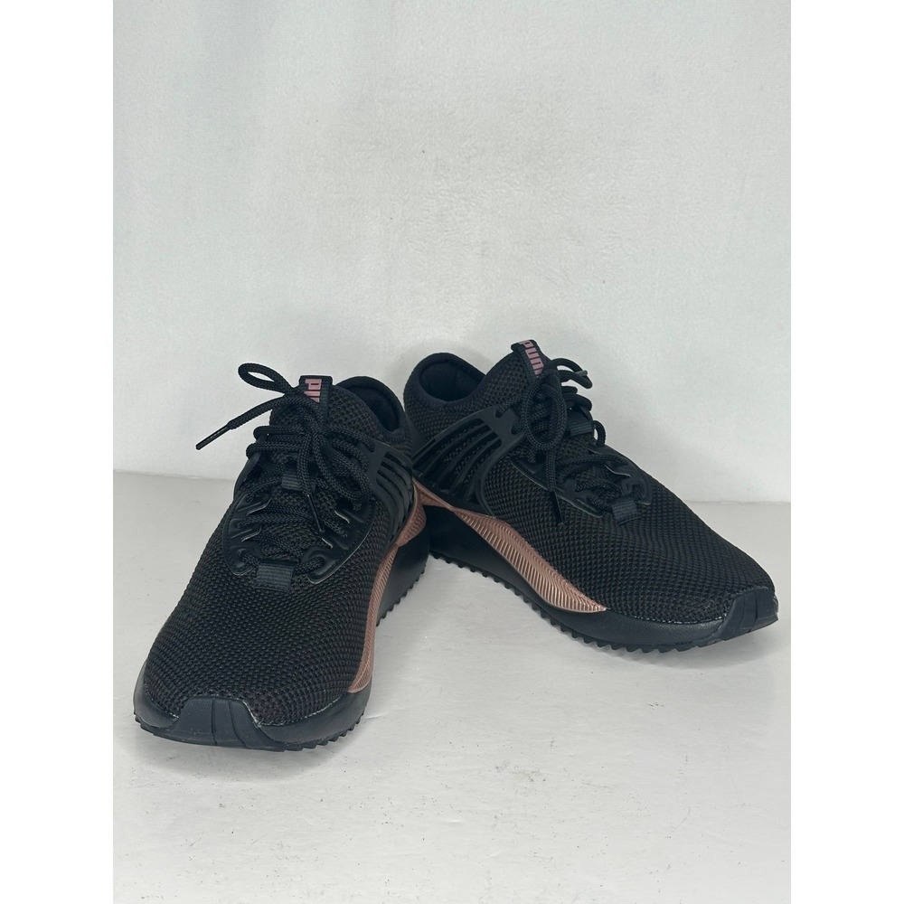 Puma Pacer Future Lux Womens Black Rose Gold Sneakers Athleisure Size 8.5 - Picture 8 of 8